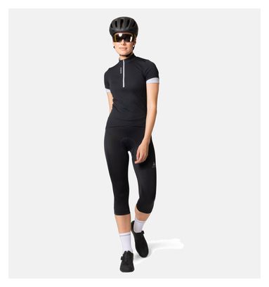 Culote 3/4 con tirantes para mujer Odlo Essentials Negro
