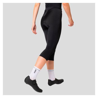 Culote 3/4 con tirantes para mujer Odlo Essentials Negro