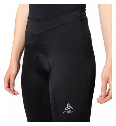 Culote 3/4 con tirantes para mujer Odlo Essentials Negro