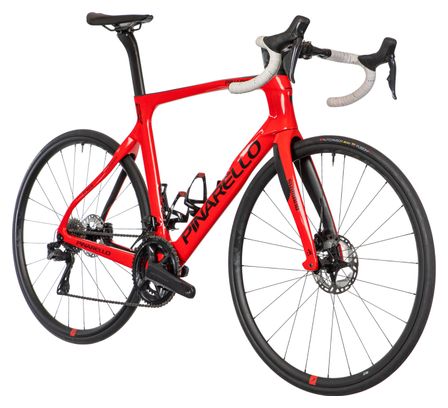 Produit Reconditionné - Vélo de Route Pinarello Prince FX T900 Shimano Ultégra DI2 12V Rouge Brillant 2022