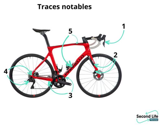Refurbished Product - Pinarello Prince FX T900 Shimano Ultégra DI2 12V Bright Red 2022 Road Bike