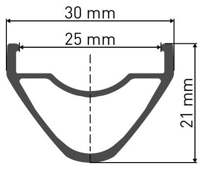 Jante DT Swiss EX 471 Disc 29'' Noir - Produit Reconditionné 