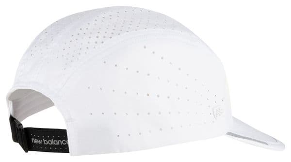 Casquette New Balance 5 Panel Pro Run Blanc