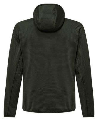 Salewa Puez Altavia Hooded Fleec Donkergroen