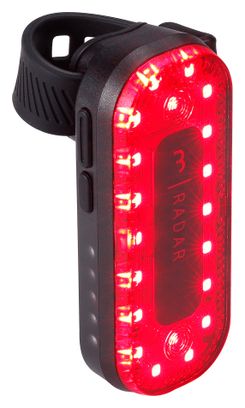 Luz trasera BBB Signal Radar 80 lúmenes Negro