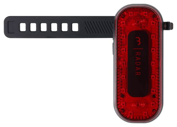 Luz trasera BBB Signal Radar 80 lúmenes Negro