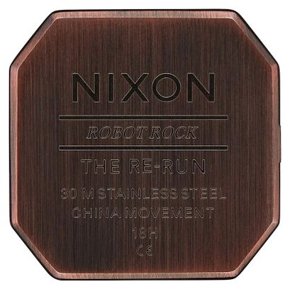 Nixon Re-Run Antique Copper Watch