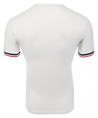 Kurzarm T-Shirt Alltricks Sport d'Epoque Weiß