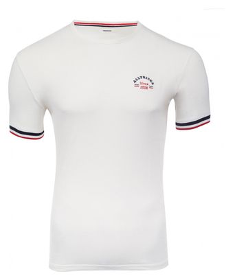 Kurzarm T-Shirt Alltricks Sport d'Epoque Weiß