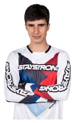 Maillot StayStrong Chevron White 9/10 ans