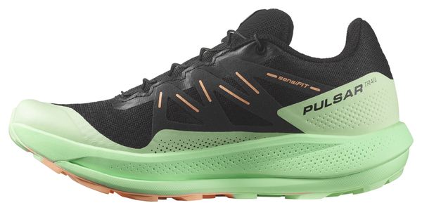 Salomon Pulsar Trail Women's Shoes Black/Green