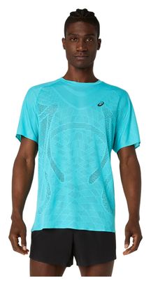 Asics Metarun Lauf-T-Shirt für Herren, blau
