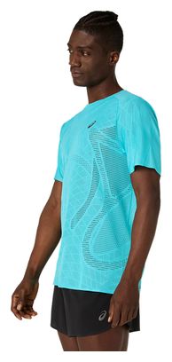 Asics Metarun Lauf-T-Shirt für Herren, blau