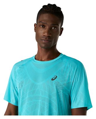Asics Metarun Lauf-T-Shirt für Herren, blau