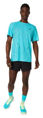 Asics Metarun Lauf-T-Shirt für Herren, blau