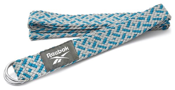 Cinturón de yoga Reebok Premium Yoga Strap Azul