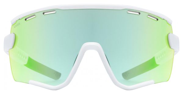 Occhiali Uvex sportstyle 236 bianco / verde opaco