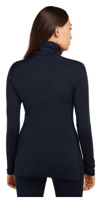 Dames Baselayer 1/2 rits Icebreaker Merino 260 Tech Blue