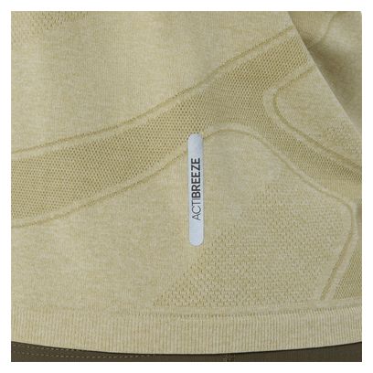Asics Road Seamless Langarm-Shirt für Damen, khaki