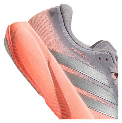 Chaussures Running adidas Supernova Rise 3 Orange/Gris Femme
