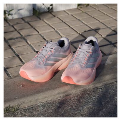 Chaussures Running adidas Supernova Rise 3 Orange/Gris Femme