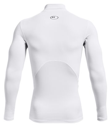 Maillot Manches Longues de compression Under Armour ColdGear Armour Blanc 