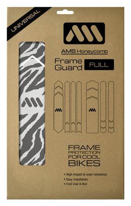All Mountain Style Full Frame Protection Kit Grey Zebra
