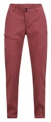 Pantaloni Peak Performance Iconiq rossi da donna