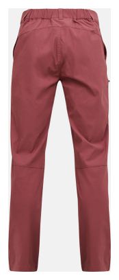 Pantaloni Peak Performance Iconiq rossi da donna