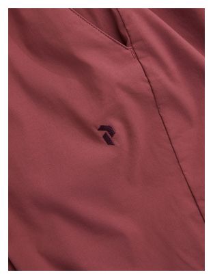 Pantaloni Peak Performance Iconiq rossi da donna