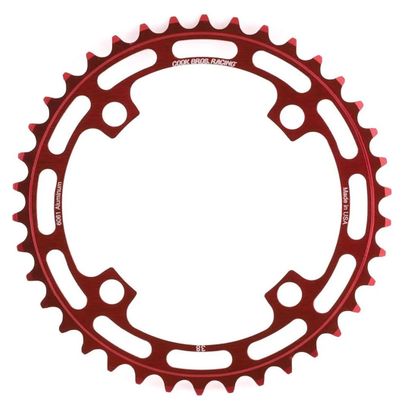 Cook Bros Racing Chainring 104 mm Red