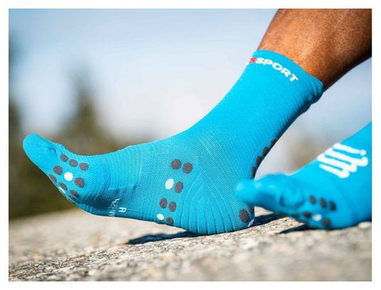 Compressport Pro Racing Socks v4.0 Run High Blue/Grey