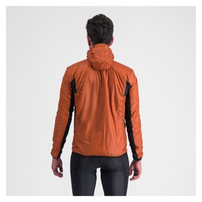 Sportful Supergiara Puffy Orange Long Sleeve Jacket