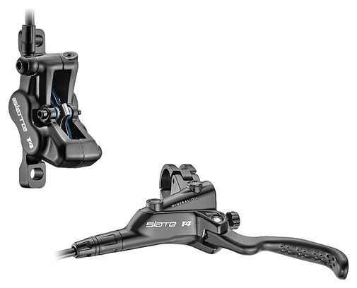 Front Brake TRP Slate T4 Pistons (without disc) Black