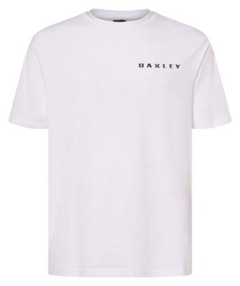 Oakley Ellipse Bark Metal TS Kurzarm-T-Shirt für Herren, weiß