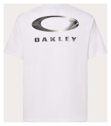 Oakley Ellipse Bark Metal TS Kurzarm-T-Shirt für Herren, weiß