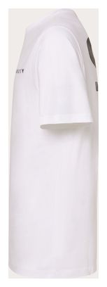 Oakley Ellipse Bark Metal TS Kurzarm-T-Shirt für Herren, weiß