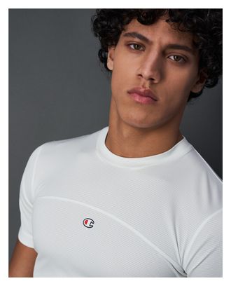 Maillot Manches Courtes Champion Legacy Blanc