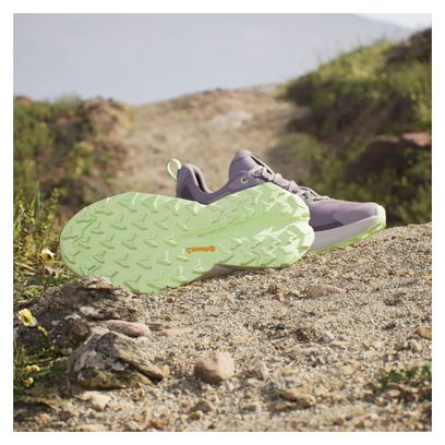 adidas Terrex Trailmaker 2.0 Hiking Shoes Purple Green Women's