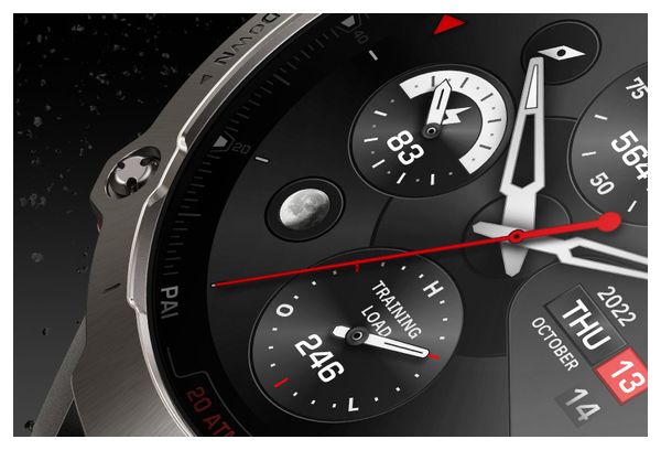 Montre GPS Amazfit Falcon Gris Titanium Noir Supersonic