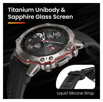 Montre GPS Amazfit Falcon Gris Titanium Noir Supersonic
