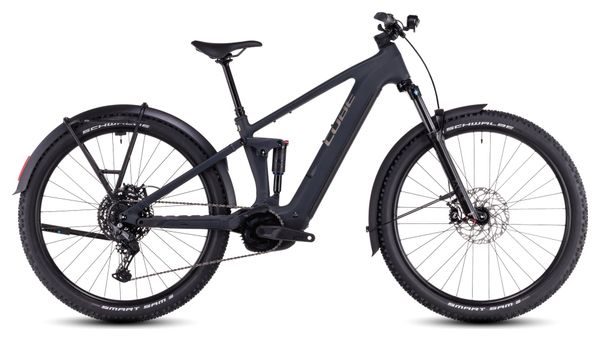 VTT Électrique Tout-Suspendu Cube Stereo Hybrid One22 Pro 600 Allroad Shimano Cues 10V 600 Wh 29'' Noir Night 2025