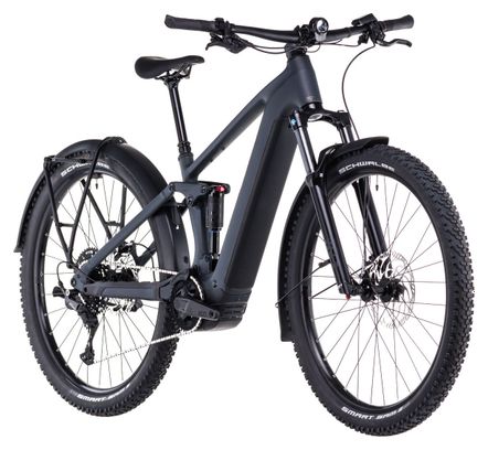 VTT Électrique Tout-Suspendu Cube Stereo Hybrid One22 Pro 600 Allroad Shimano Cues 10V 600 Wh 29'' Noir Night 2025
