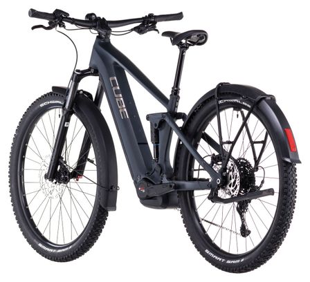 VTT Électrique Tout-Suspendu Cube Stereo Hybrid One22 Pro 600 Allroad Shimano Cues 10V 600 Wh 29'' Noir Night 2025