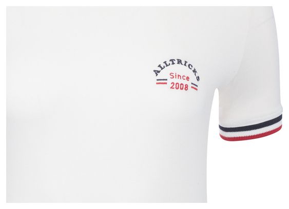 Tee-Shirt Short Sleeve Alltricks Sport d'Epoque White Woman