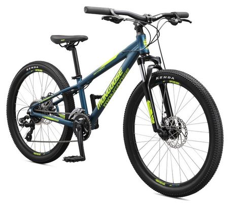 VTT Semi-Rigide Mongoose Switchback 24 Shimano Tourney 8V 24'' Bleu / Vert