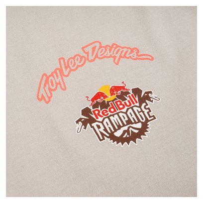 Maglietta a maniche corte Troy Lee Designs x Redbull Rampage Valley of Gods Beige