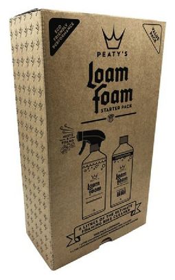 Kit de limpieza de Peaty: Loam Foam 1L / Loam Foam Concentr 1L