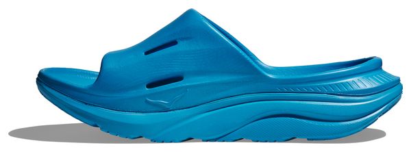 Chaussures de Récupération Hoka Unisexe ORA Recovery Slide 3 Bleu