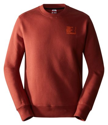 The North Face Outdoor Graphic Sweatshirt Braun